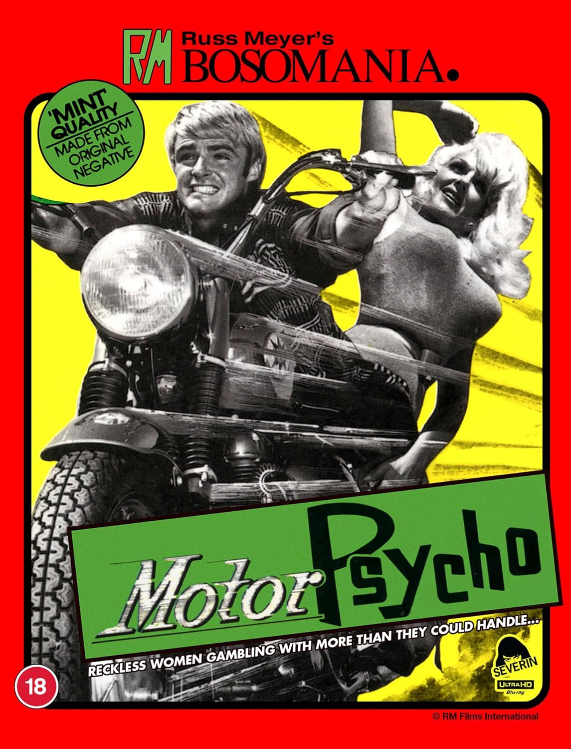 Motorpsycho! (ej svensk text) (4K Ultra HD + Blu-ray)