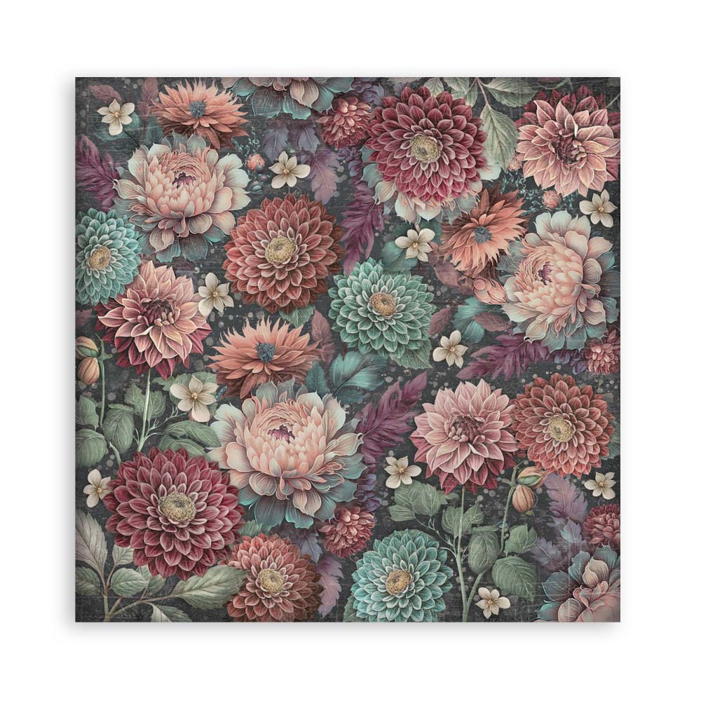 Scrapbooking Pad 22 sheets cm 20,3X20,3 (8"X8") Single Face Master of Magic - 19