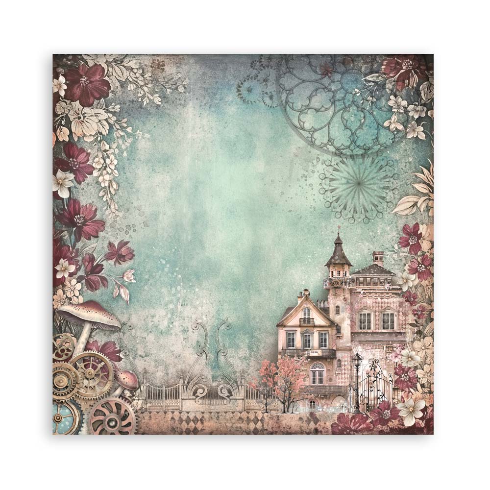 Scrapbooking Pad 22 sheets cm 20,3X20,3 (8"X8") Single Face Master of Magic - 21