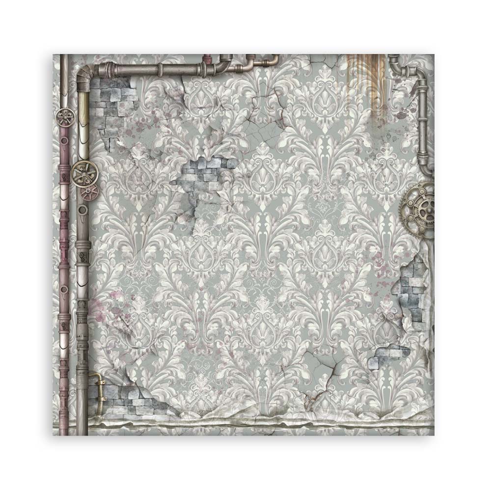 Scrapbooking Pad 22 sheets cm 20,3X20,3 (8"X8") Single Face Master of Magic - 28