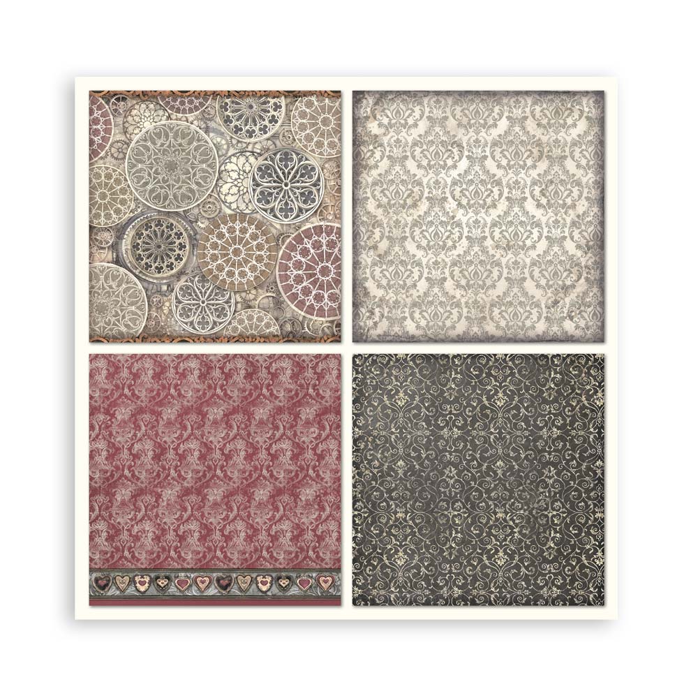 Scrapbooking Pad 22 sheets cm 20,3X20,3 (8"X8") Single Face Master of Magic - 45