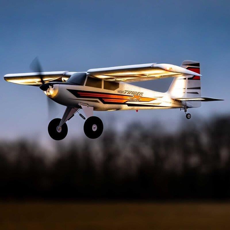 E-flite Night Timber X Evolution 1.2m BNF Basic with AS3X+ and SAFE Select - 12