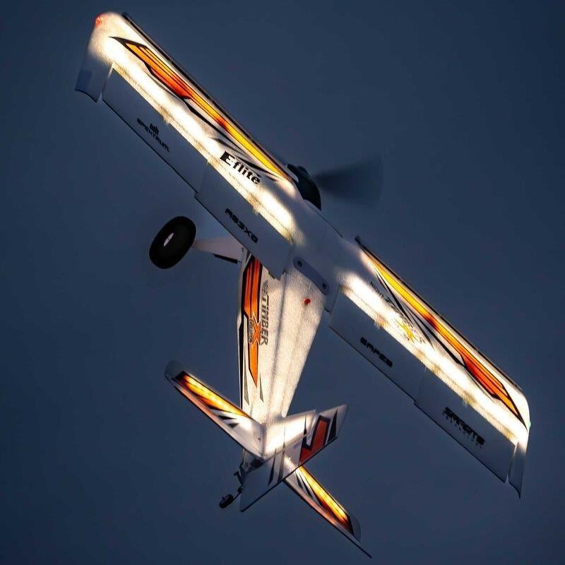E-flite Night Timber X Evolution 1.2m BNF Basic with AS3X+ and SAFE Select - 5