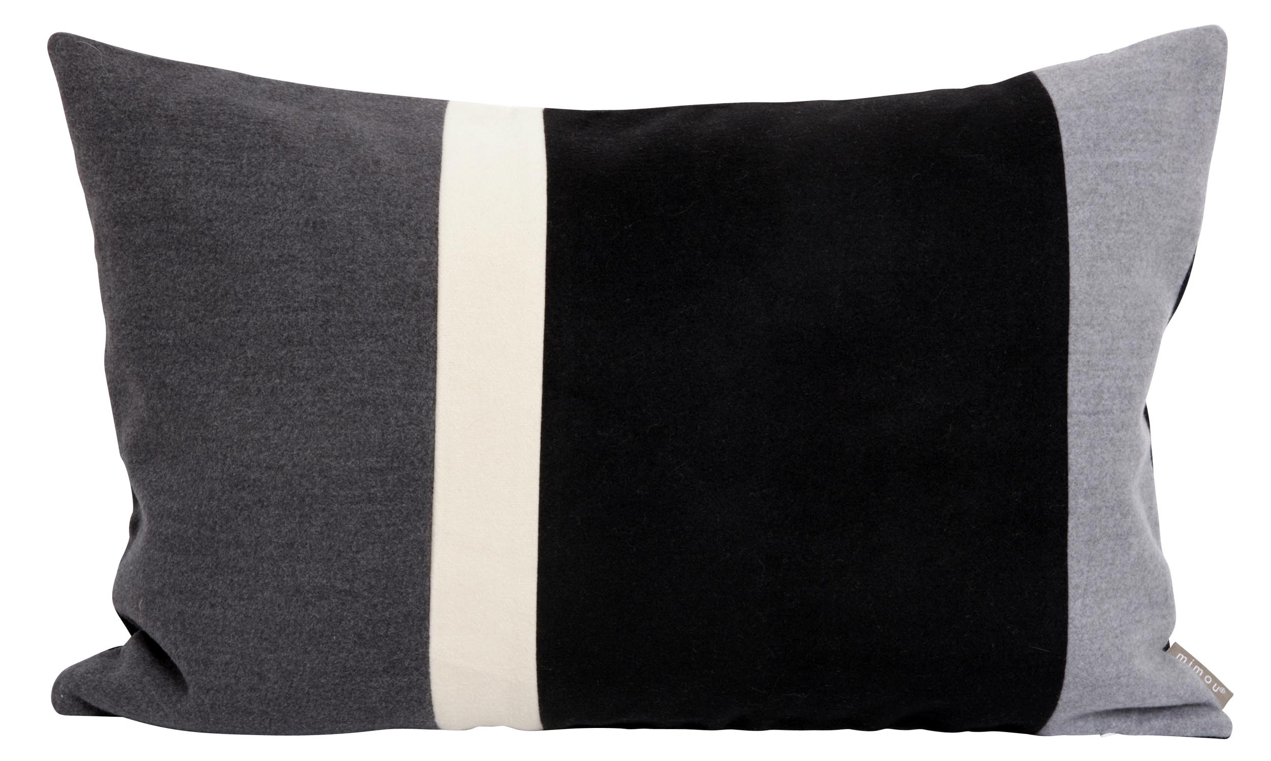 Kudde Payton Stripes Svart 40X60