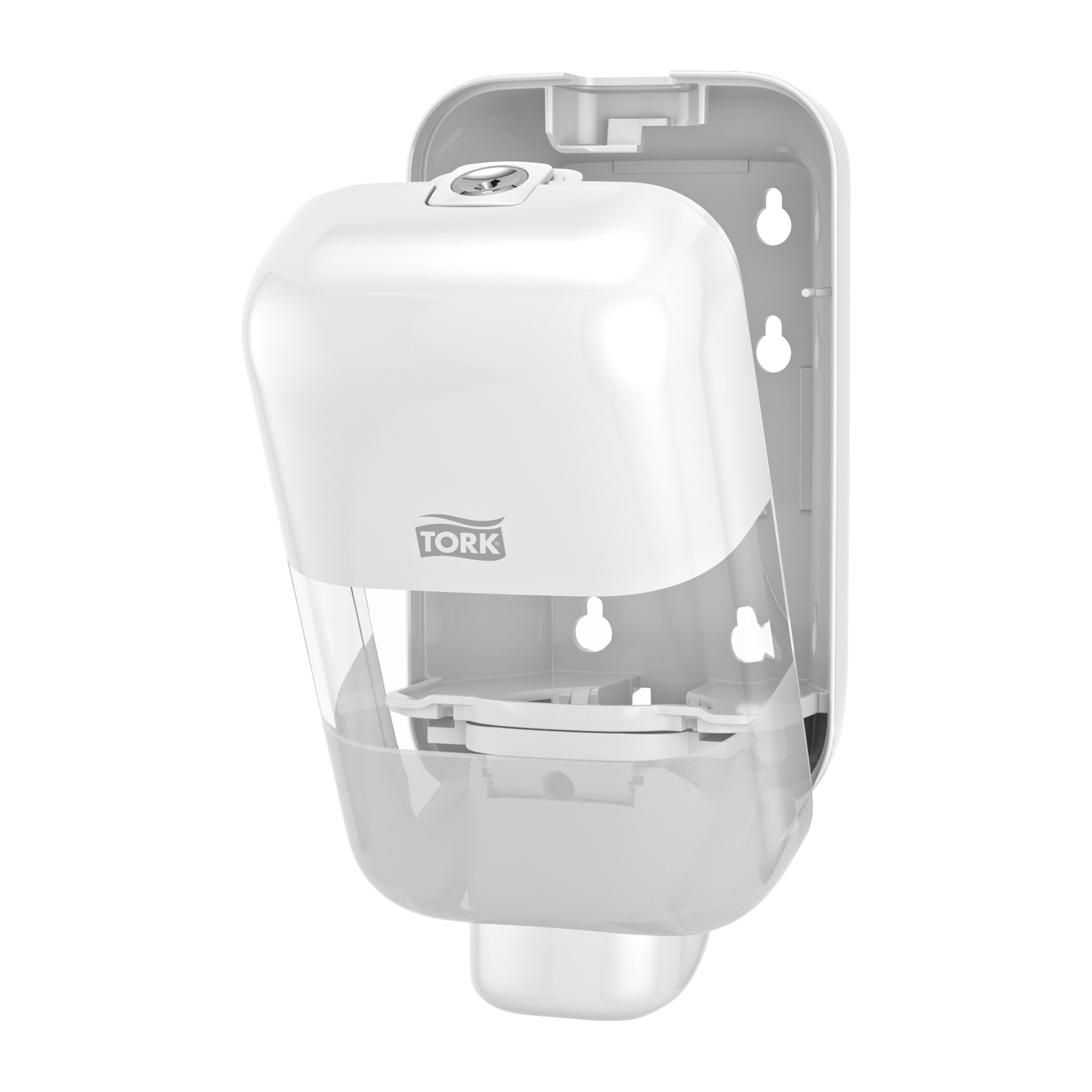 Tork Dispenser Mini Tvål och Handsprit Vit