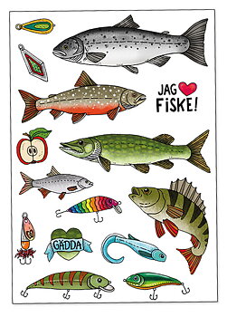 Gnuggistatueringar - Fiske