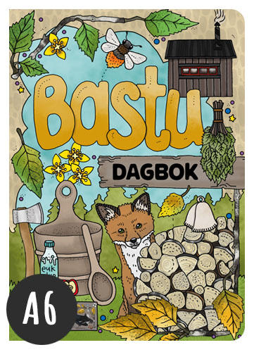 A6 Anteckningsbok Bastudagbok