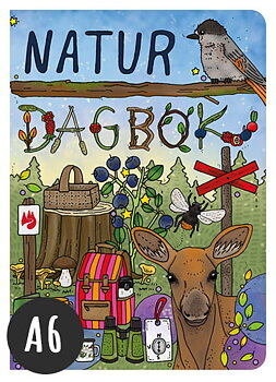A6 Anteckningsbok Naturdagbok