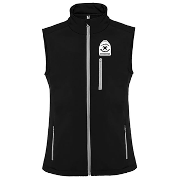 Softshellväst, unisex.