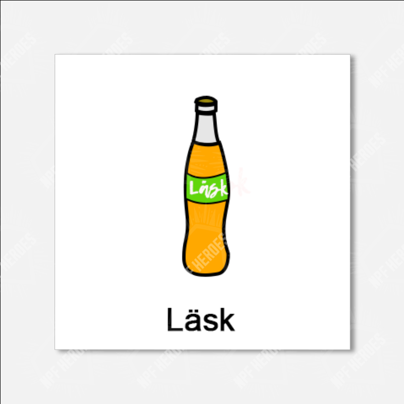 Orange läsk