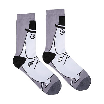 Mumin strumpor 42-46 - Muminpappa, grå