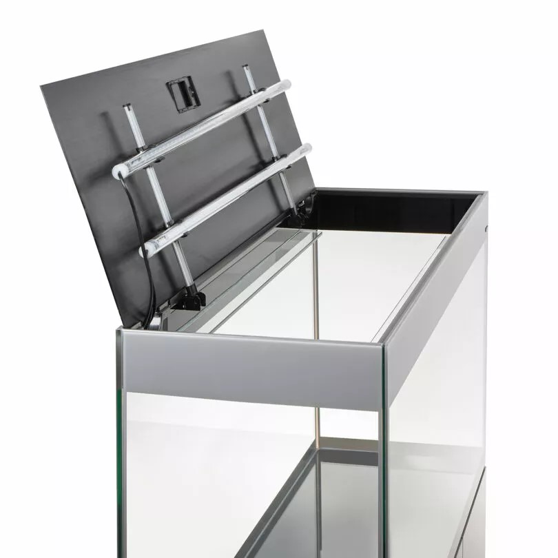 Aquael Glossy ST 100 Paket Grå LxBxH: 100x40x135 cm, 215 liter - 5