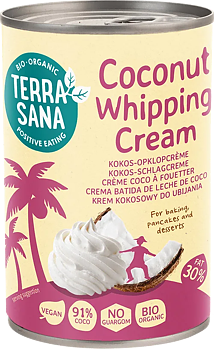 Kokosgrädde Visp 400ml Terra Eko