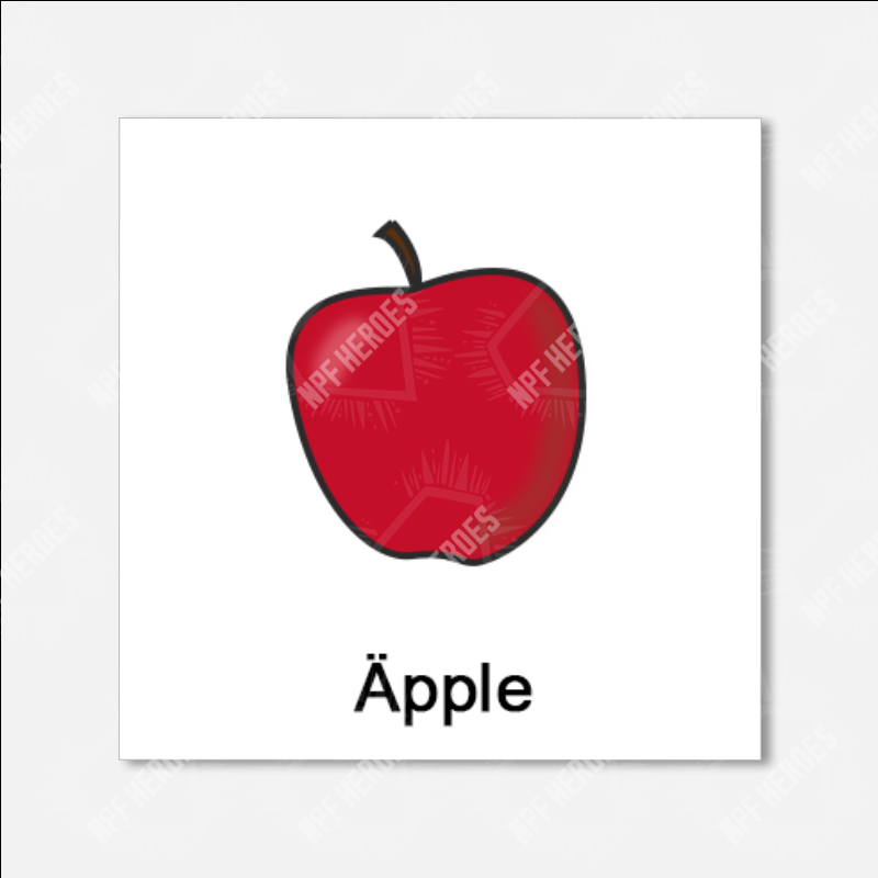 Äpple (rött)