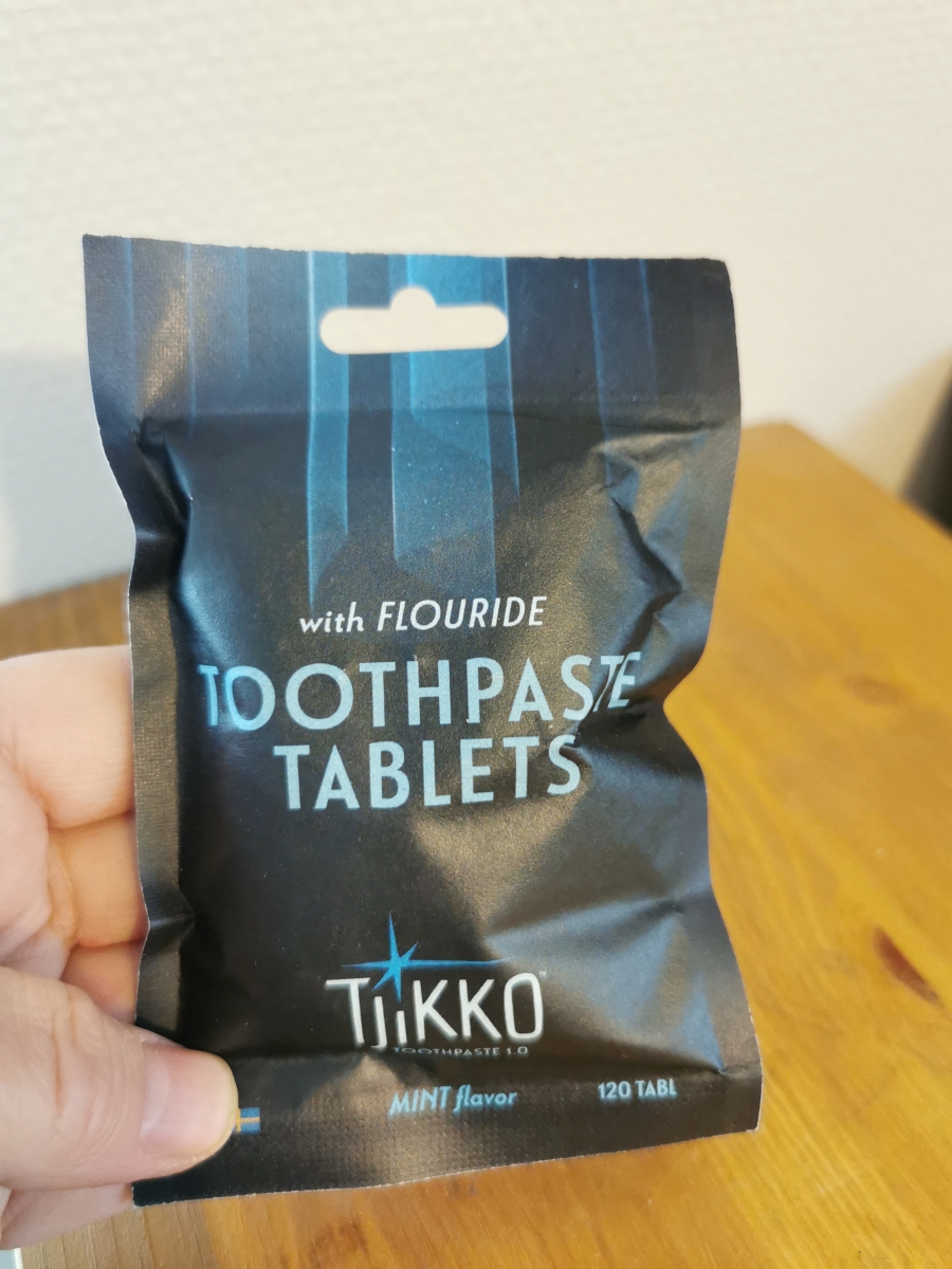 Tjikko Tandkrämstabletter med fluor 120 st - 3