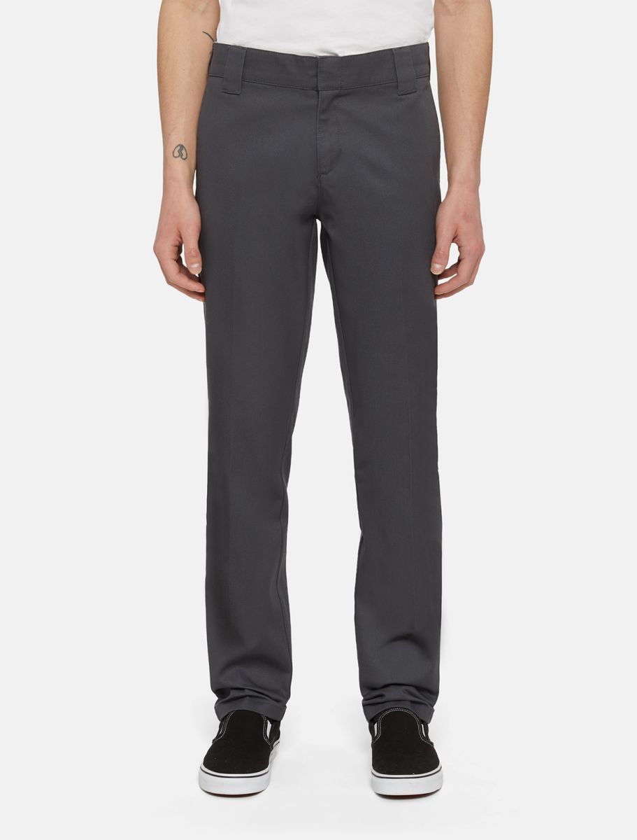 Dickies 872 Slim Fit Arbetsbyxor Charcoal Grey
