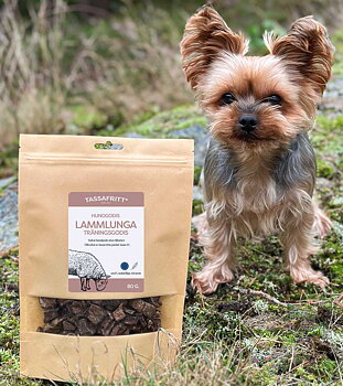 Tassafritt Hundgodis Lammlunga 80g