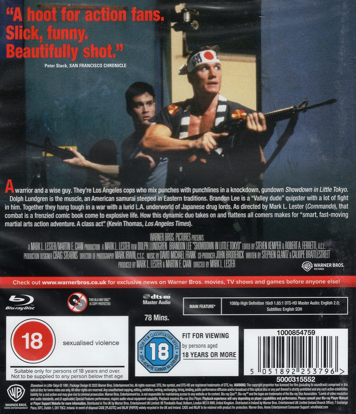 Showdown In Little Tokyo (ej svensk text) (Blu-ray) - 2