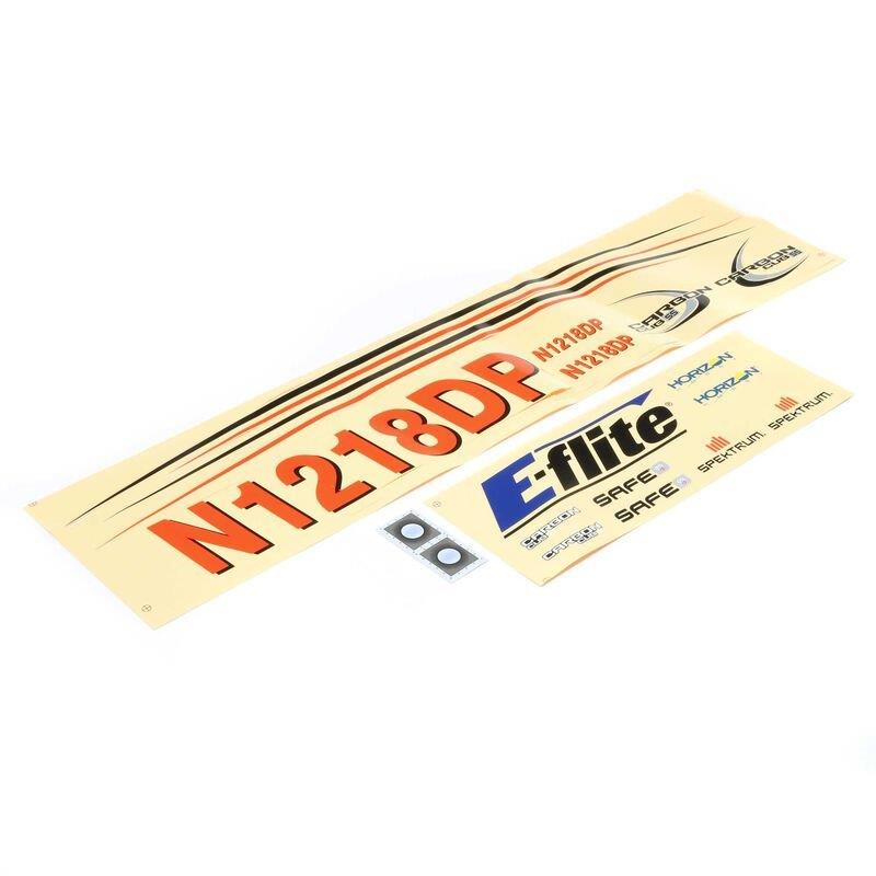 E-flite Decal Sheet: Carbon-Z Cub SS 2m