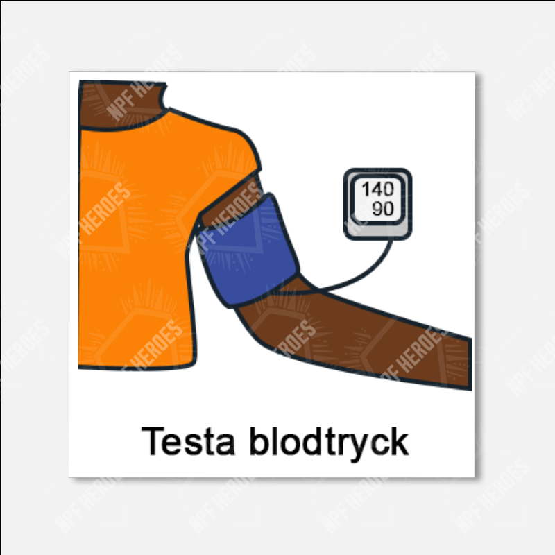 Testa blodtryck
