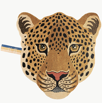 Matta Leopard Huvud, L