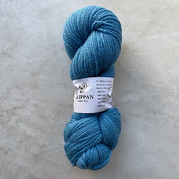 Tuna Turkos 3718, Klippan 2-trådigt ullgarn 310m /100g