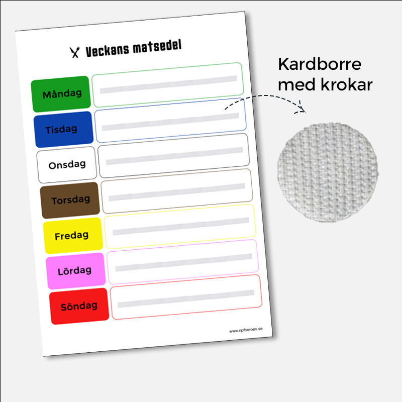 Svart/vit blank