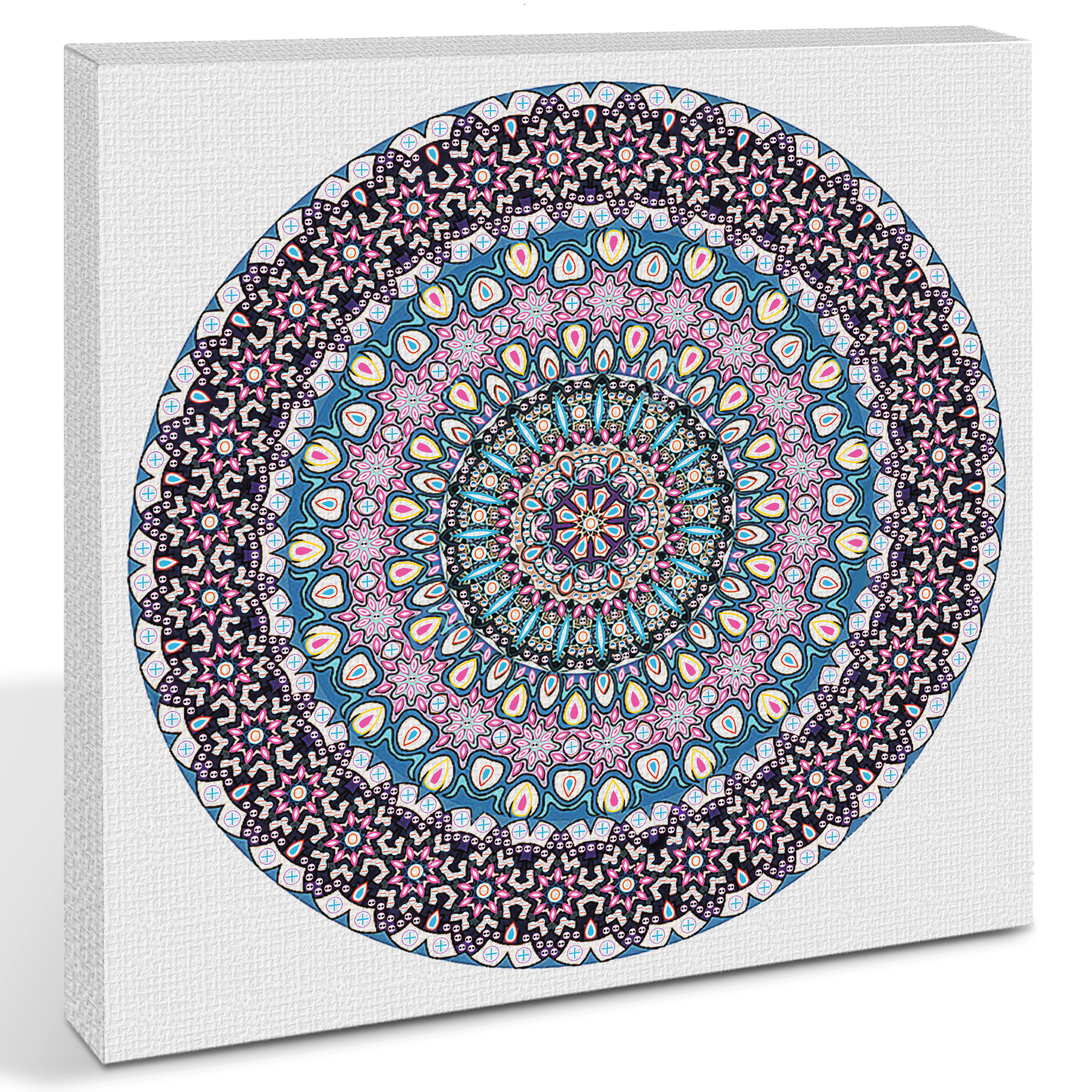 Diamond Painting - Mandala -Blå - 6