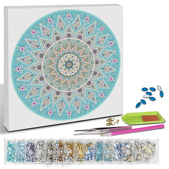 Diamond Painting - Mandala -Turkos