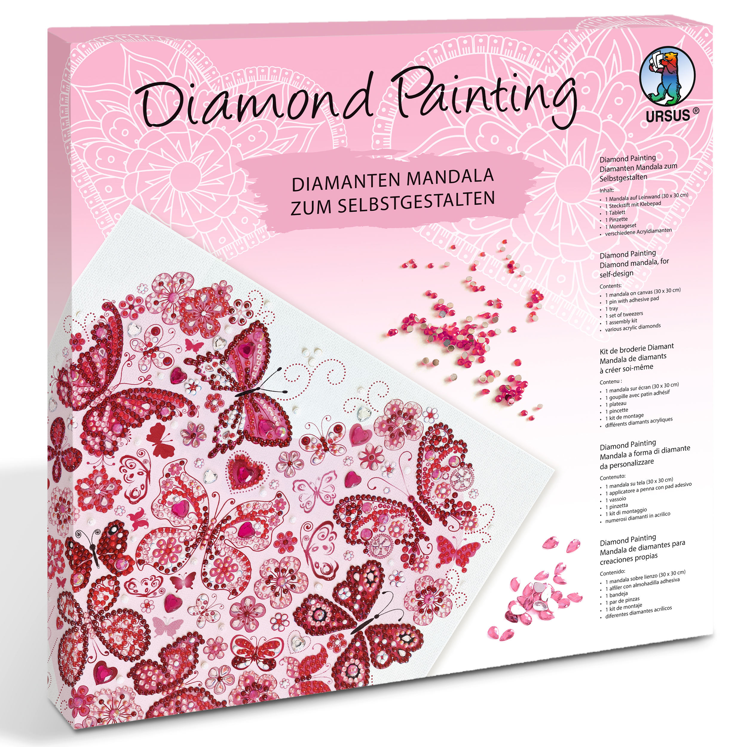 Diamond Painting - Hjärta