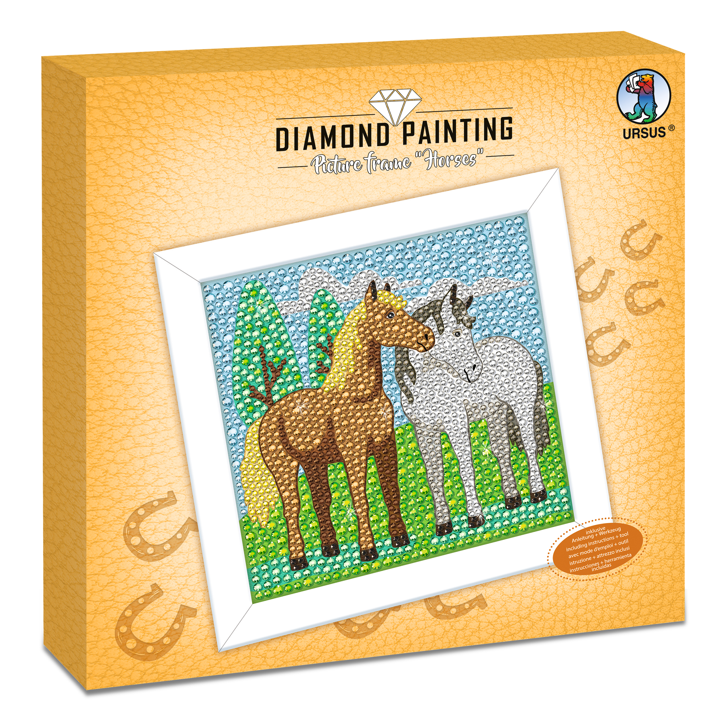 Diamond Painting - Hästar