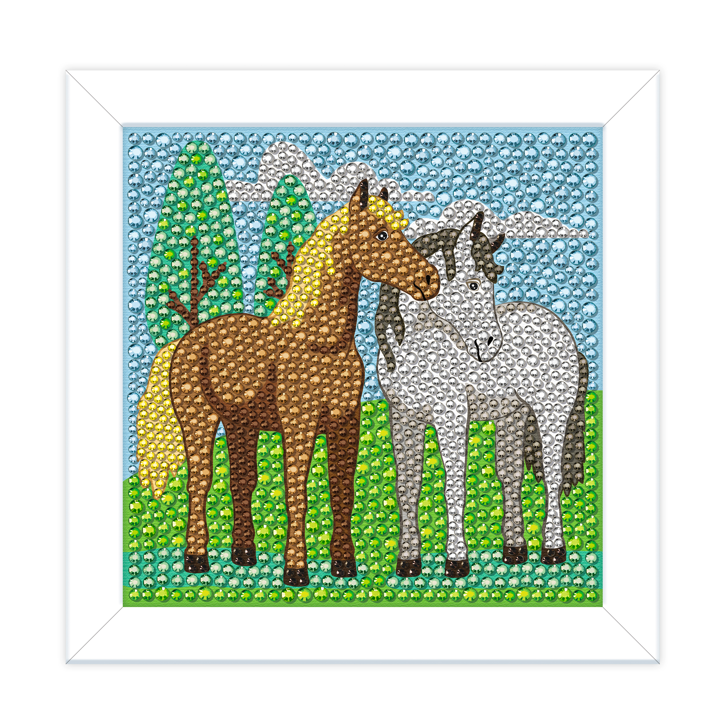Diamond Painting - Hästar - 2