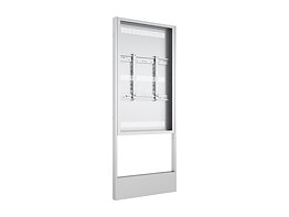 M Pro Series Enclosure 55" Totem Floormount White