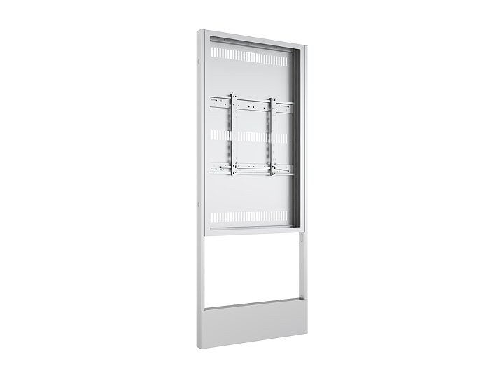 M Pro Series Enclosure 55" Totem Floormount White