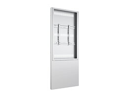 M Pro Series Enclosure 55” Totem Covered Floormount White
