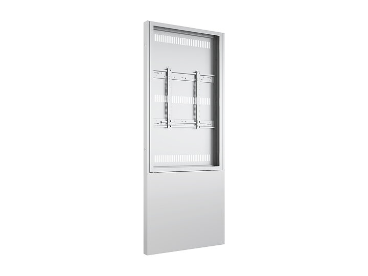 M Pro Series Enclosure 55” Totem Covered Floormount White