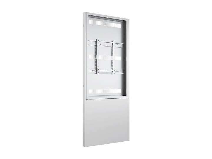 M Pro Series Enclosure 55” Totem Covered Floormount White