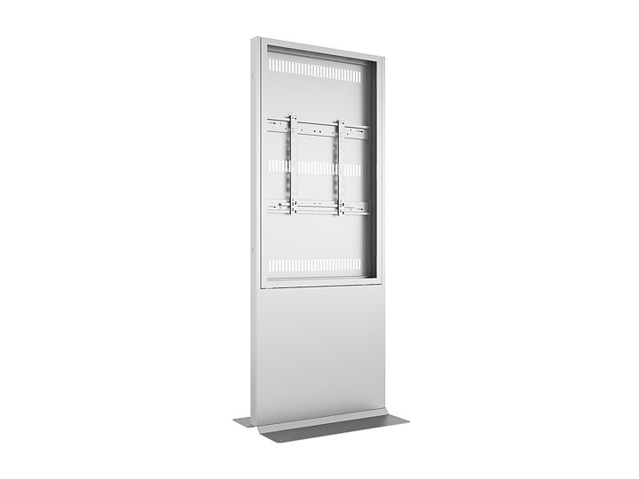 M Pro Series Enclosure 55” Totem Covered Floorbase White