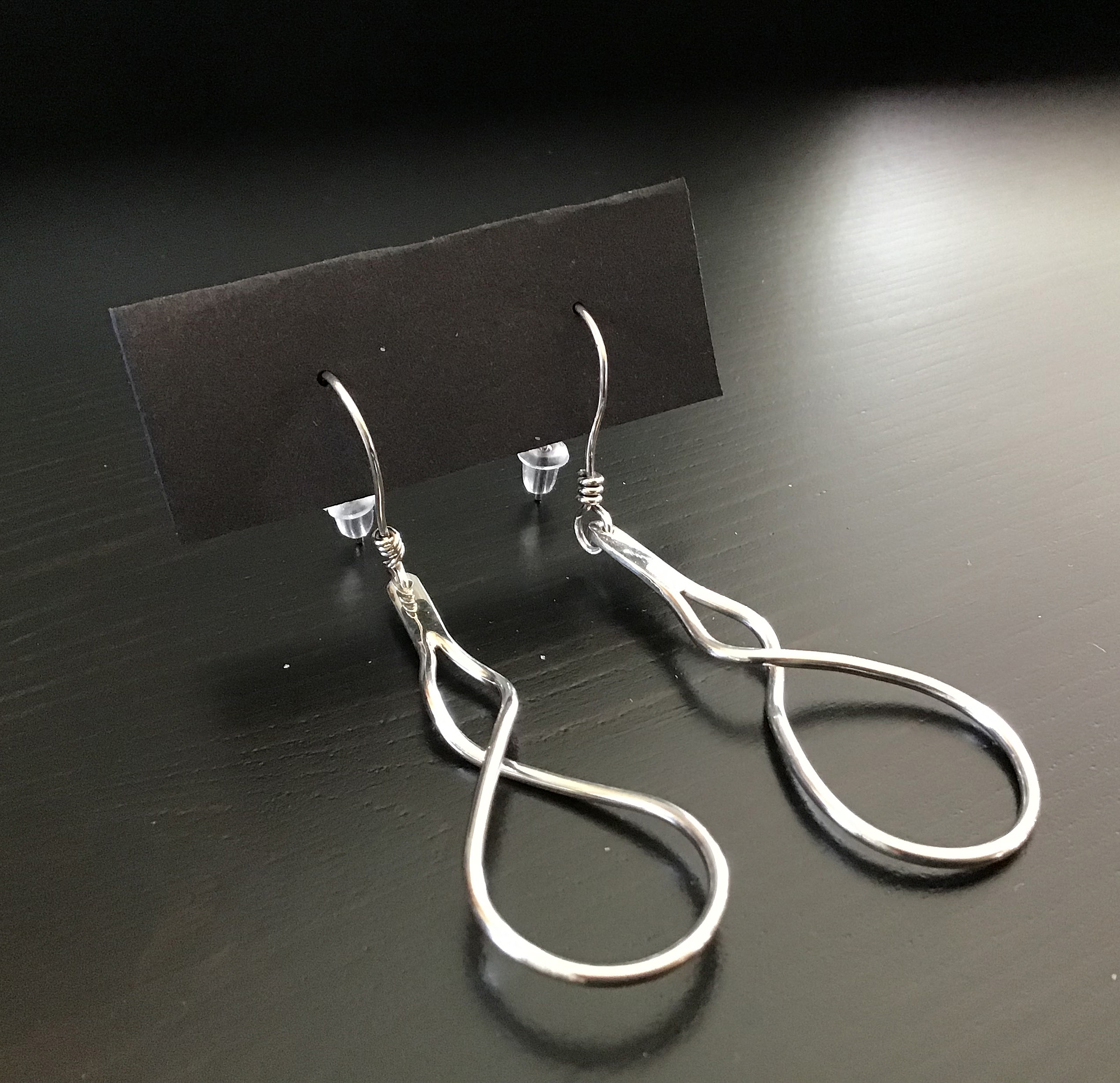 Agélii Fashion - Örhängen "Spiral M" i silver - Michael Medoc Collection - 3
