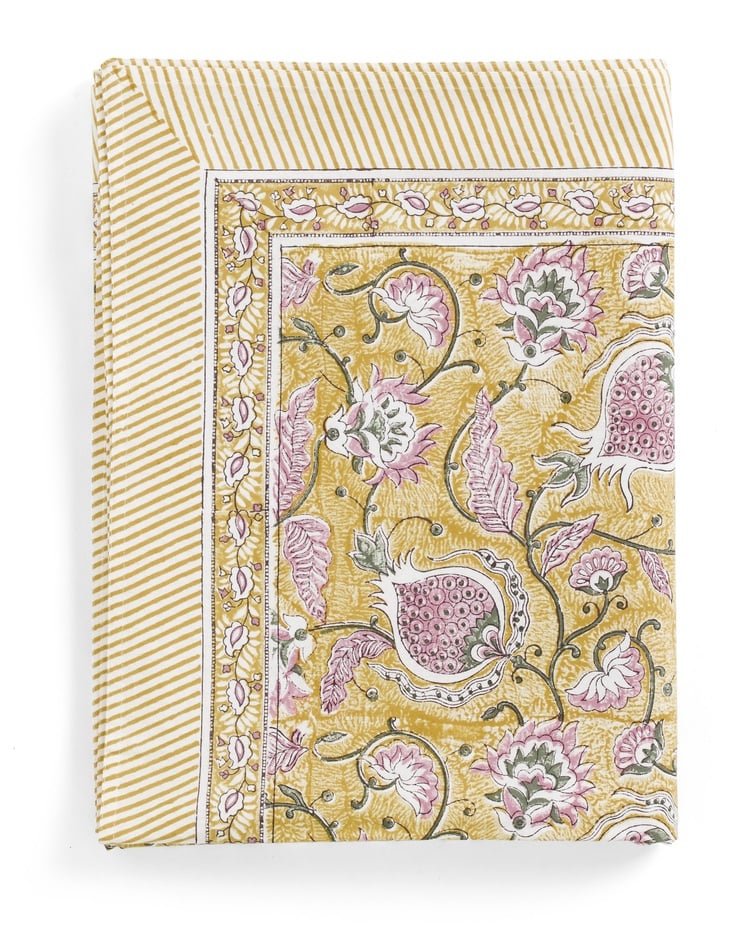 Bordsduk - Pomegranate Cotton - Yellow&Rose