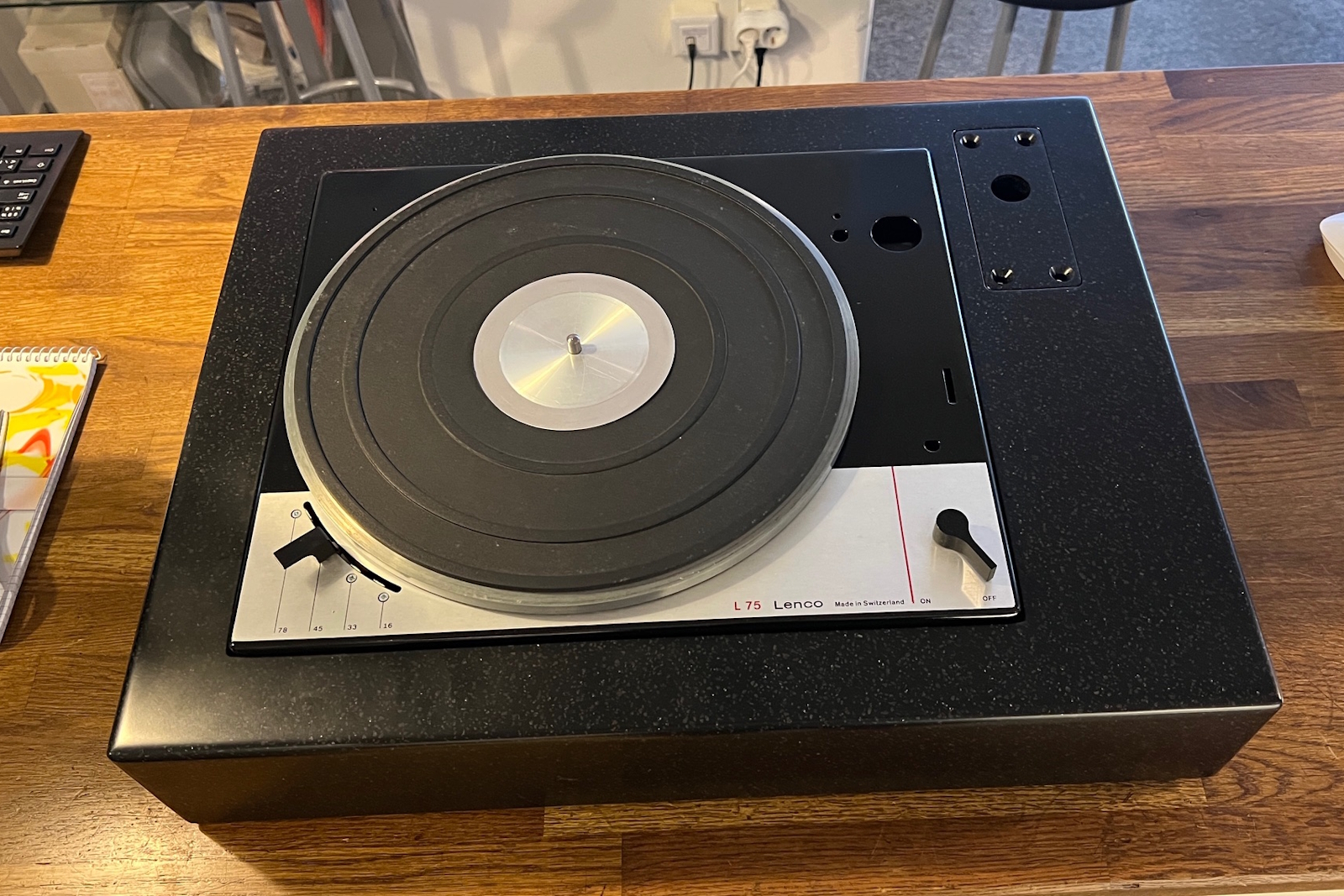 Lenco plint för L75 & L78 - För 12" armar - 3