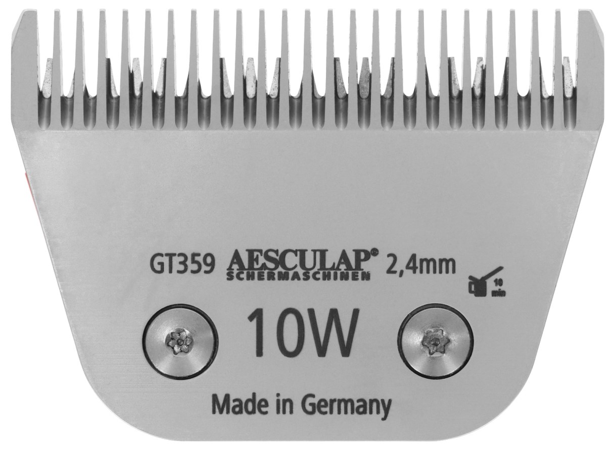 Aesculap Blade Set SnapOn - No. 10 Wide 2.4 mm