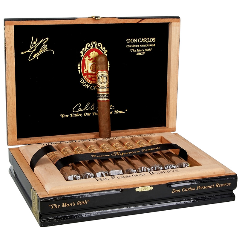 Arturo Fuente The Man's 80th Anniversary Don Carlos Personal Reserve
