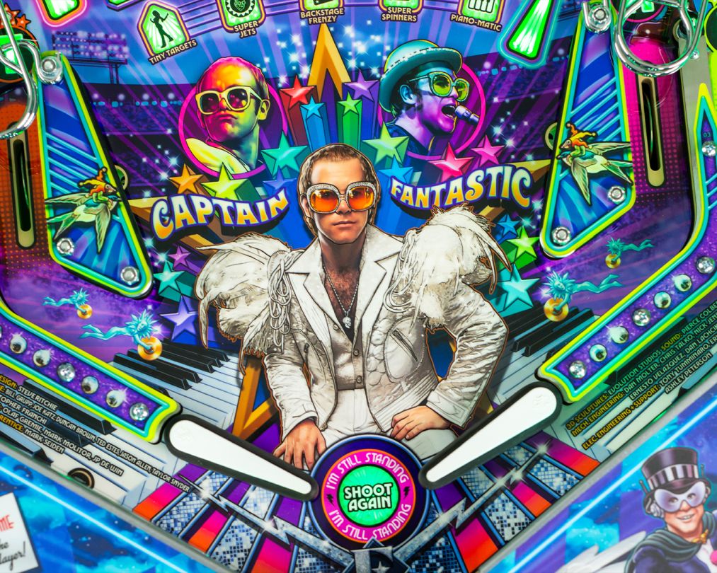Elton John Platinum Edition - Jersey Jack Pinball  - Kontakta oss för tillgänglighet - 9