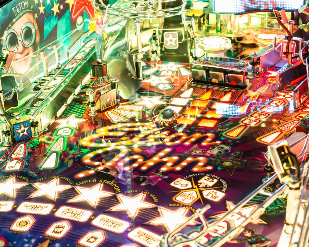 Elton John Platinum Edition - Jersey Jack Pinball  - Kontakta oss för tillgänglighet - 10