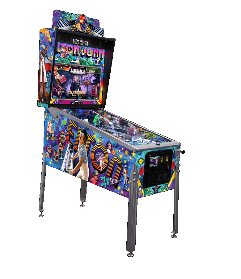 Elton John Platinum Edition - Jersey Jack Pinball  - Kontakta oss för tillgänglighet