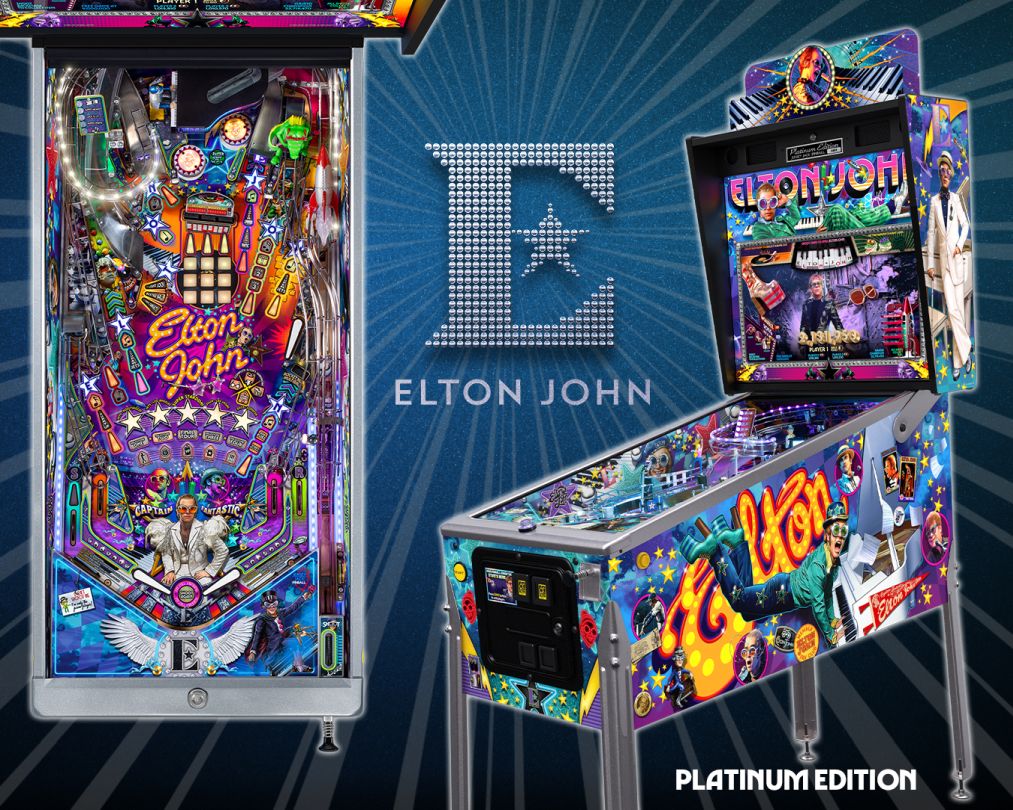 Elton John Platinum Edition - Jersey Jack Pinball  - Kontakta oss för tillgänglighet - 14