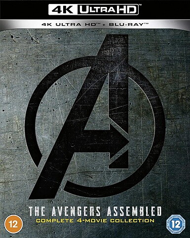Avengers Assembled: The Complete 4-Movie Collection (BLU-RAY 4K ULTRA HD + BLU-RAY)