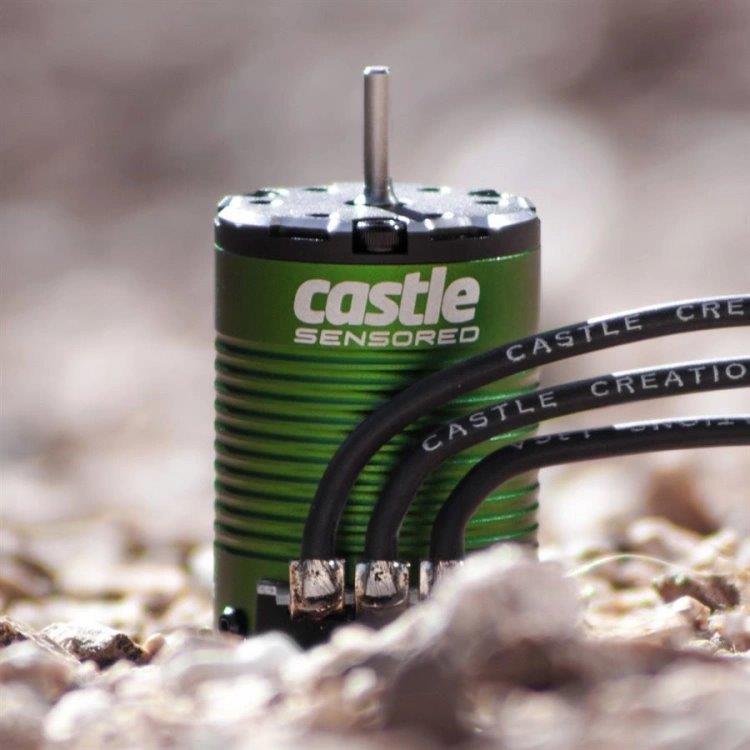 Castle SIDEWINDER 3 ESC12V 1/10 med 1406-7700KV Sensormotor - 14
