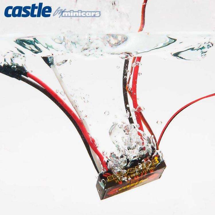 Castle SIDEWINDER 3 ESC12V 1/10 med 1406-7700KV Sensormotor - 10